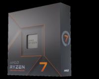 Processeur AMD Ryzen 7 7700X (4.5 GHz / 5.4 GHz) Processeur 8-Core 16-Threads socket AM5 GameCache 40 Mo 5 nm TDP 105W (version boîte sans ventilateur - garantie constructeur 3 ans)